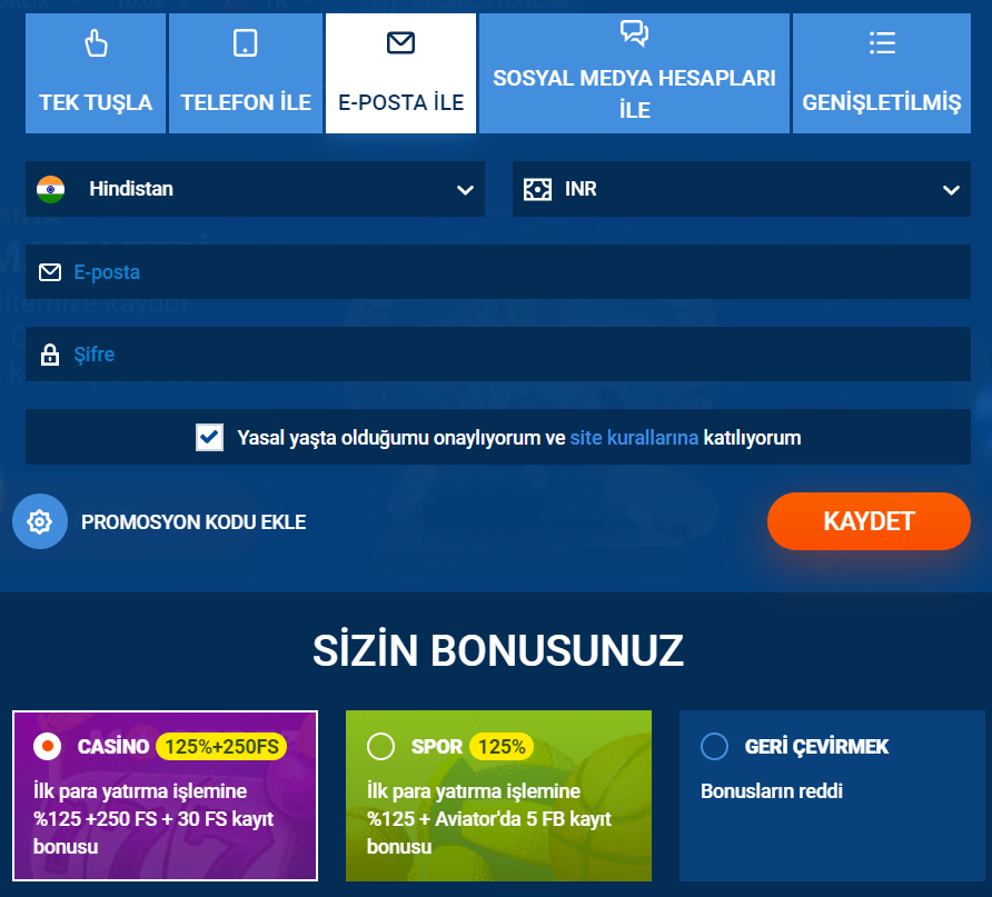 Mostbet hesabınıza kaydolun ve oturum açın