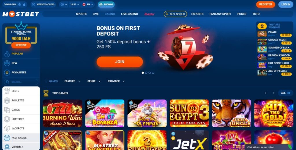 Mostbet Türkiye: Keyifle casino oynayın ve spor bahisleri yapın!